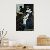 Poster Trois femmes dans l'église, 1882 (Cuisine)