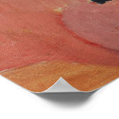 Poster Trois filles en Casquettes de paille par August Ma (Coin)