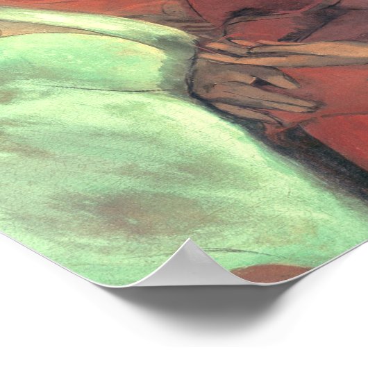 Poster Trois Filles Par Amrita Sher Gil (Coin)