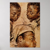 Poster Trois Garçons noirs (Devant)