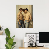 Poster Trois grâces : une étude romantique du désir (Bureau à domicile)