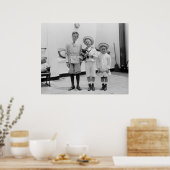 Poster Trois jeunes garçons, années 1920 (Cuisine)