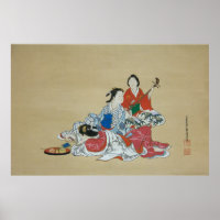 Trois jolies femmes japonaises