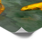 Poster Trois kois dans une fontaine (Coin)