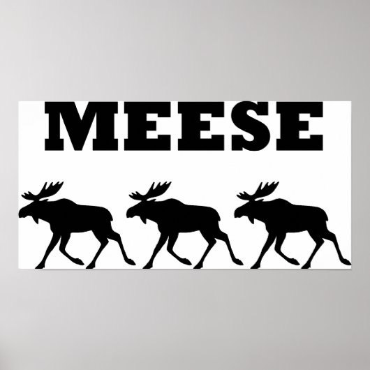 Poster Trois Meese drôle (Devant)