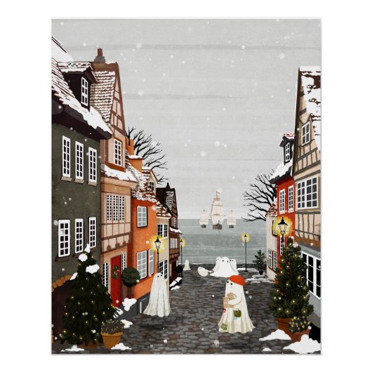 Poster Trois navires (Devant)