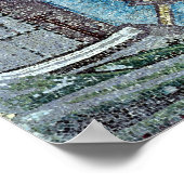 Poster Trois navires entrant dans le port de Ravenne (Coin)