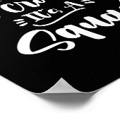 Poster Trois n'est pas une foule C'est un escadron 3 meil (Coin)
