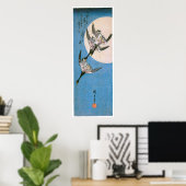 Poster Trois Oies sauvages qui descendent (Bureau à domicile)