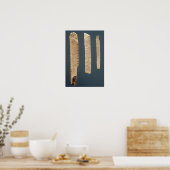 Poster Trois os décorés (Cuisine)