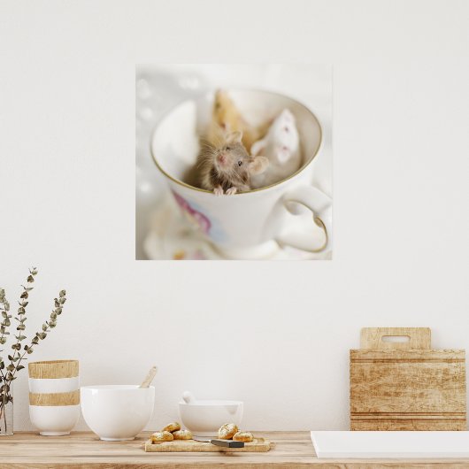 Poster Trois petites souris (Cuisine)