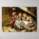 Poster "Trois petits chatons" (Devant)