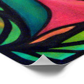 Poster Trois Petits Oiseaux (Coin)