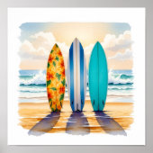 Poster Trois Petits Surf (Devant)