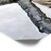 Poster Trois petits tigres en jeu (Coin)