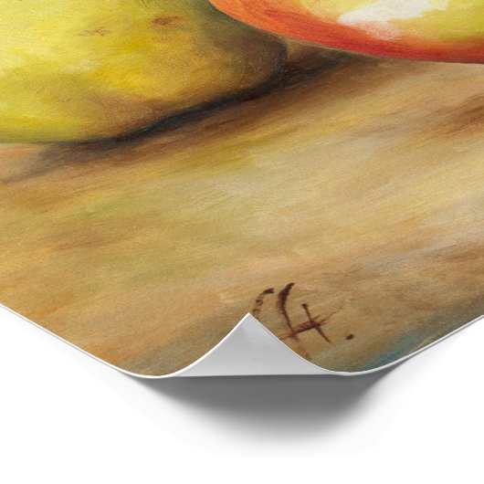 Poster Trois poires (Coin)