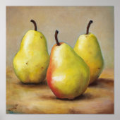 Poster Trois poires (Devant)