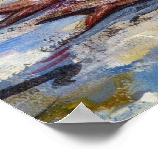 Poster Trois poissons (Coin)