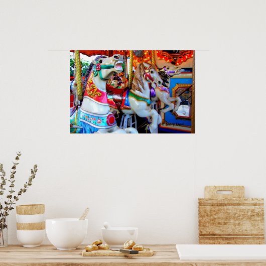 Poster Trois Ponts Carrousel (Cuisine)