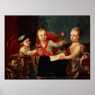Poster Trois Princes, Enfants de Charles III