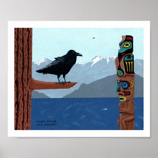 Poster Trois ravens (Devant)