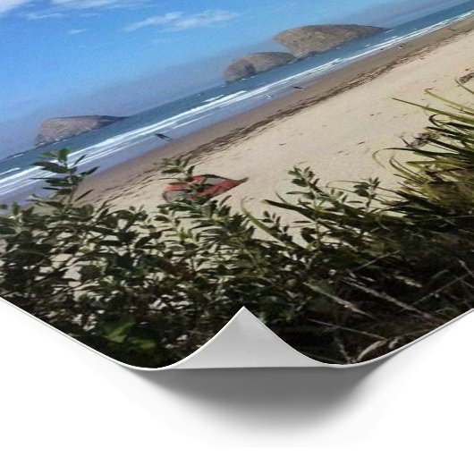 Poster Trois Rochers Arc, Côté Océan, OU (Coin)