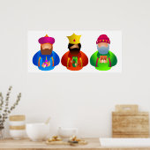 Poster Trois rois (Cuisine)