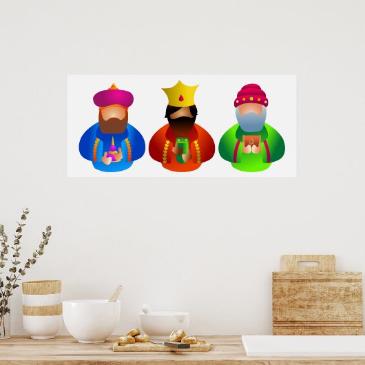 Poster Trois rois (Cuisine)