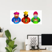 Poster Trois rois (Bureau à domicile)