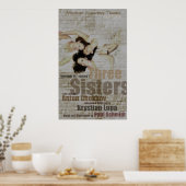 Poster trois soeurs (Cuisine)