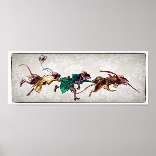 Poster Trois souris aveugles (Devant)