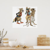 Poster Trois souris aveugles par Charles Folk (Cuisine)