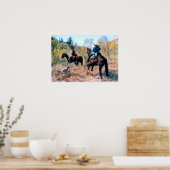 Poster Trois sur Trail art par Di.Wi. (Cuisine)