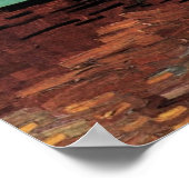 Poster Trois tournesols dans un vase de Van Gogh (Coin)