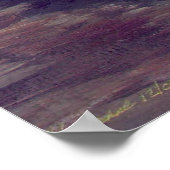 Poster Trois tournesols, version imprimée complète pour t (Coin)