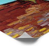 Poster Trois tournfleurs | Vincent Van Gogh (Coin)