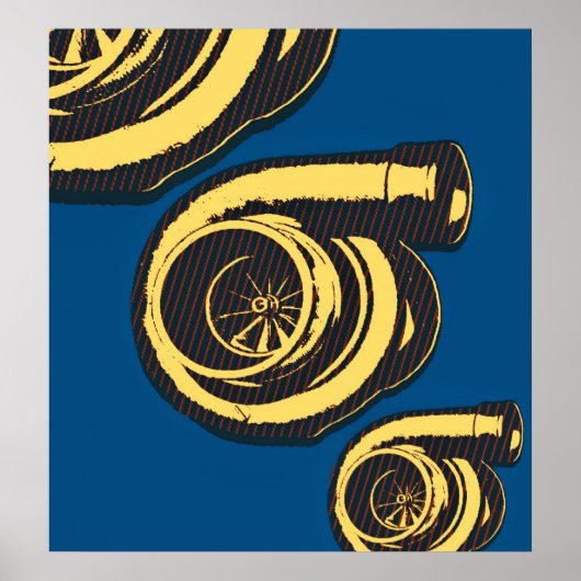 Poster Trois Turbos (Devant)