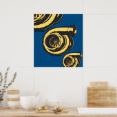 Poster Trois Turbos (Cuisine)