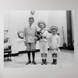 Poster Trois Young Boys, les années 1920