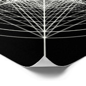Poster Troisième dimension Géométrie sacrée (Coin)