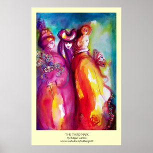 Poster TROISIÈME MASQUE / Balle mascarade du Carnaval vén