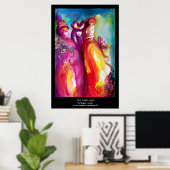 Poster TROISIÈME MASQUE / Balle mascarade du Carnaval vén (Bureau à domicile)