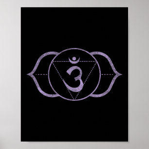 Poster Troisième Œil Chakra Ajna – Méditation de Kundalin