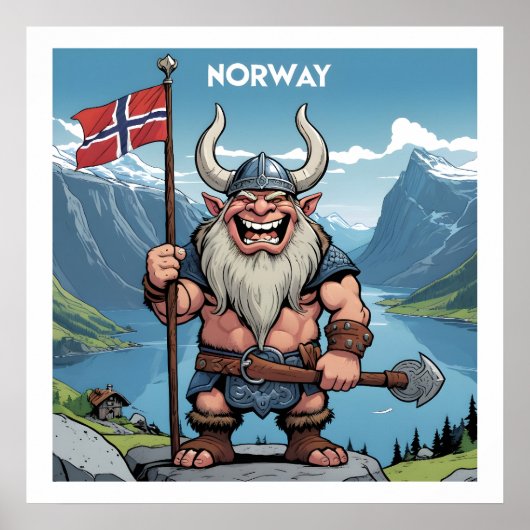 Poster Troll norvégien (Devant)