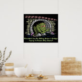 Poster Troller Sous Un Pont (Cuisine)