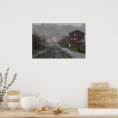 Poster Trolly track Astoria Oregon Coast (Cuisine)