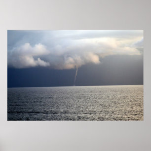 Poster Trombe en mer