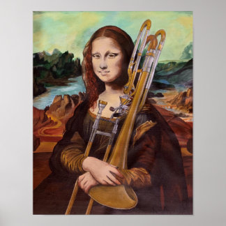 Poster Trombona Lisa