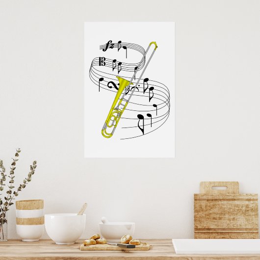 Poster Trombone (Cuisine)