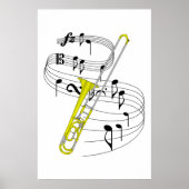 Poster Trombone (Devant)